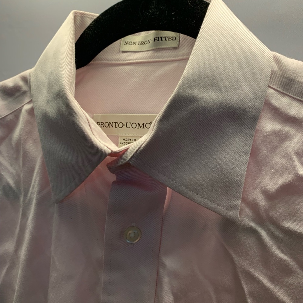 Beautiful pink button down
